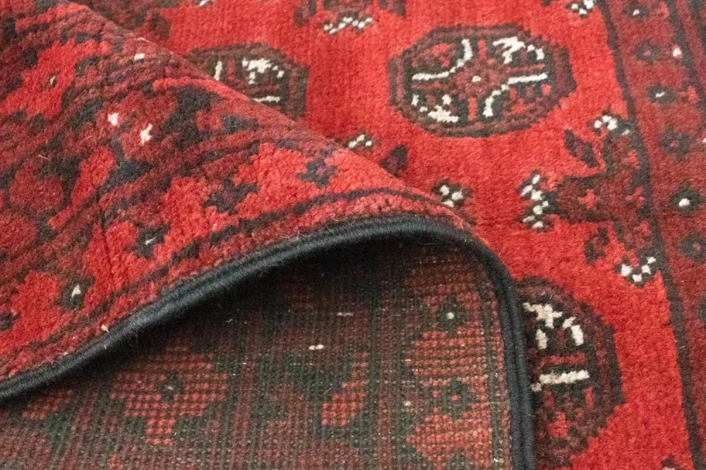 Afghan Teppich - Filpa 145 x 93 cm - rot