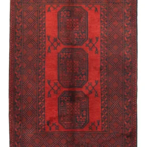 Afghan Teppich - Filpa 148 x 106 cm - rot