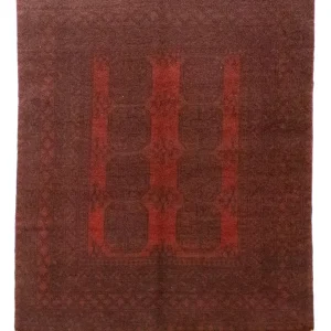 Afghan Teppich - Filpa 194 x 152 cm - rot