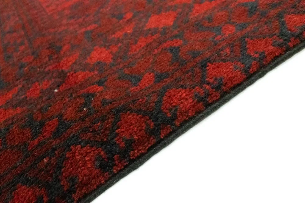 Afghan Teppich - Filpa 194 x 152 cm - rot