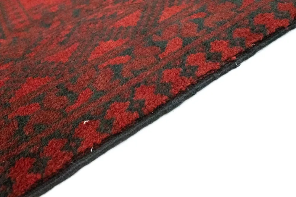 Afghan Teppich - Filpa 196 x 145 cm - rot