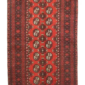 Afghan Teppich - Filpa 200 x 100 cm - rot