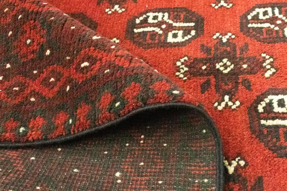 Afghan Teppich - Filpa 200 x 100 cm - rot