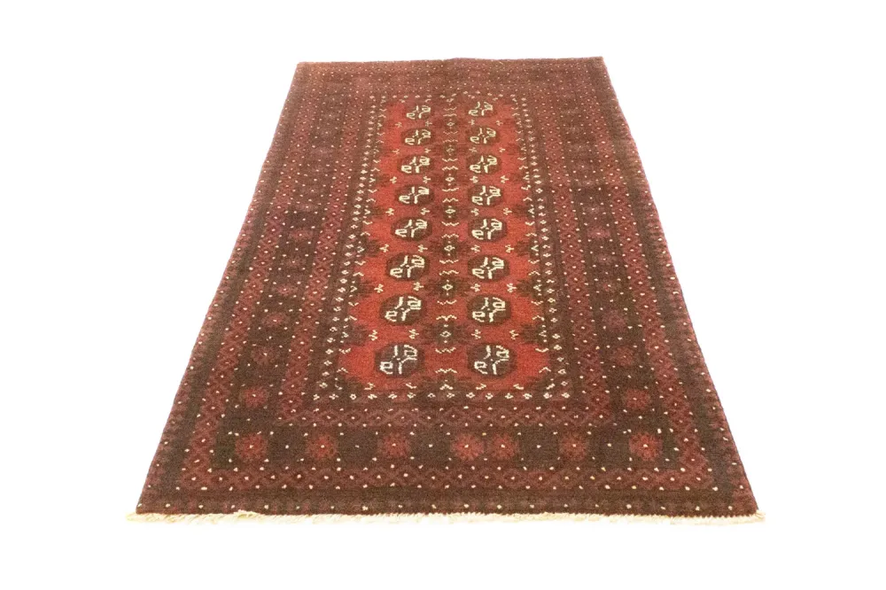 Afghan Teppich - Filpa 200 x 100 cm - rot