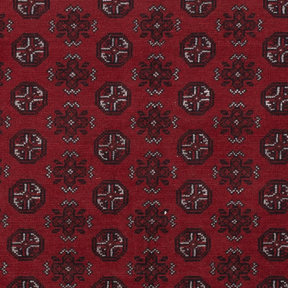 Afghan Teppich - Filpa - 283 x 202 cm - dunkelrot