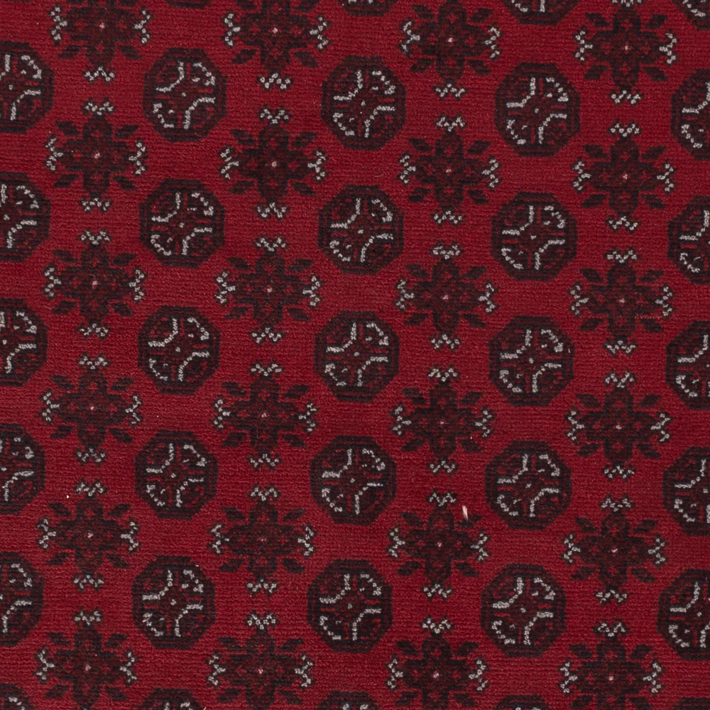 Afghan Teppich - Filpa - 292 x 200 cm - dunkelrot