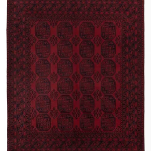 Afghan Teppich - Filpa - 300 x 245 cm - rot