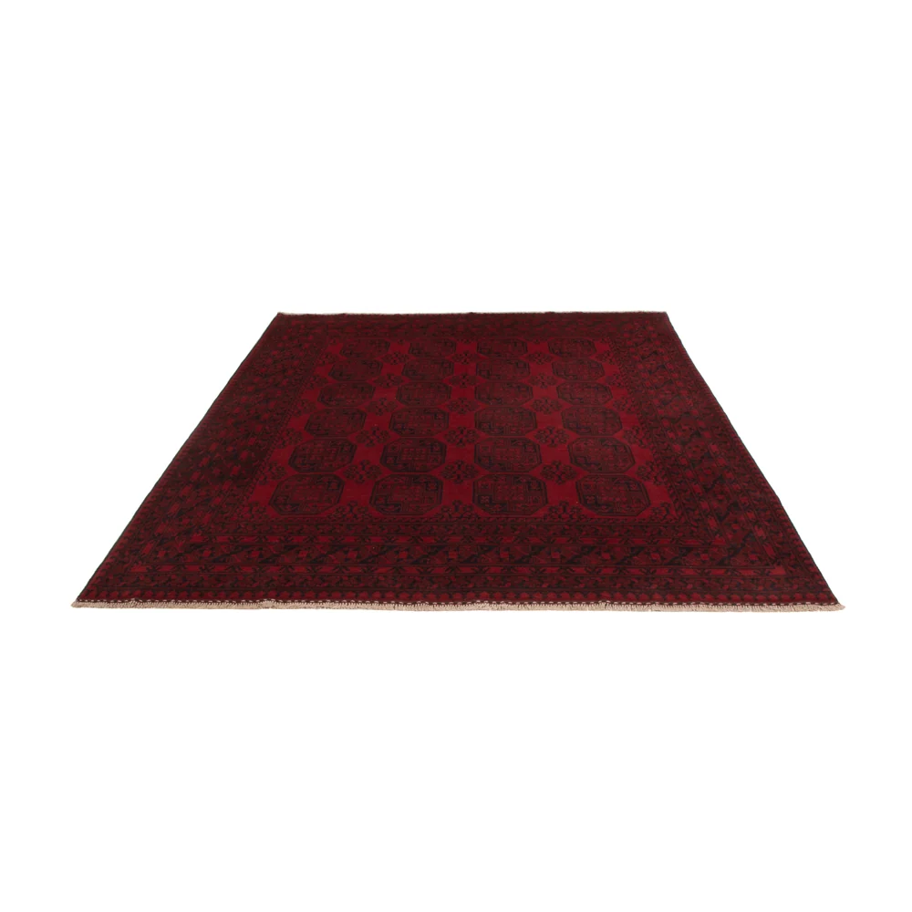 Afghan Teppich - Filpa - 300 x 245 cm - rot