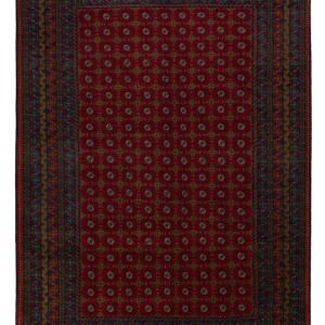 Afghan Teppich - Filpa - 348 x 248 cm - dunkelrot