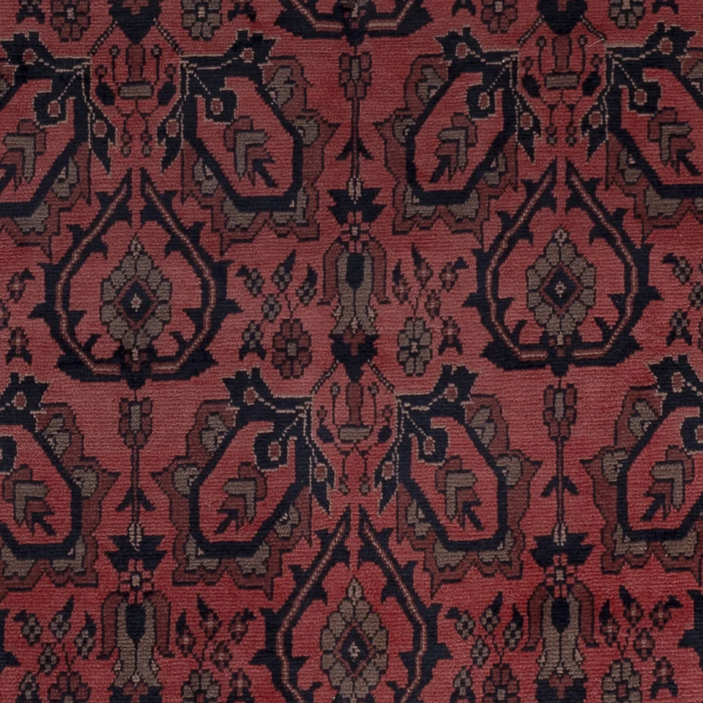 Afghan Teppich - Kunduz - 197 x 150 cm - rot