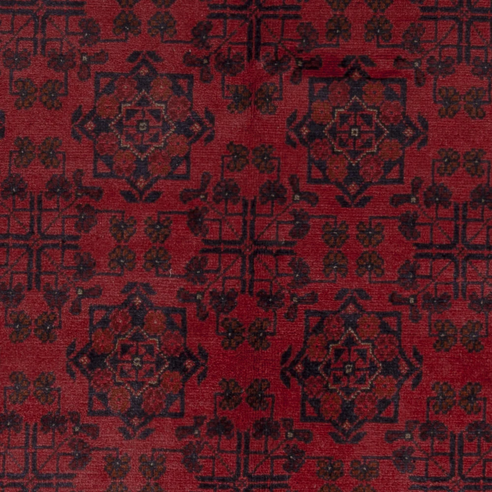 Afghan Teppich - Kunduz - 200 x 151 cm - rot