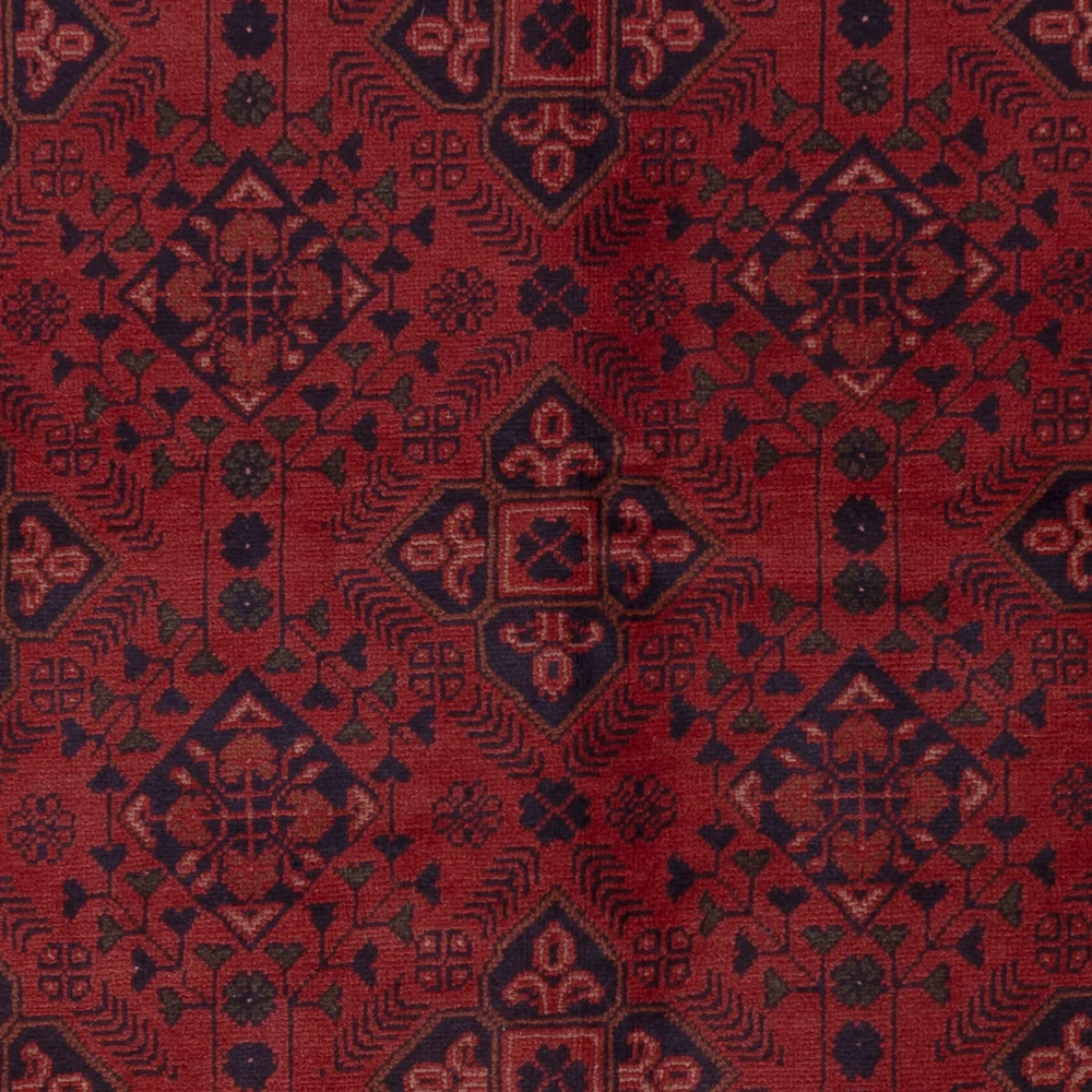 Afghan Teppich - Kunduz - 233 x 171 cm - rot