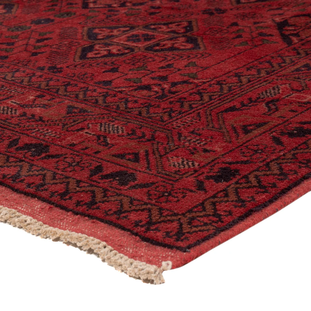 Afghan Teppich - Kunduz - 233 x 171 cm - rot
