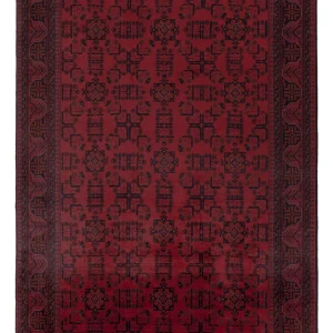 Afghan Teppich - Kunduz - 284 x 200 cm - rot