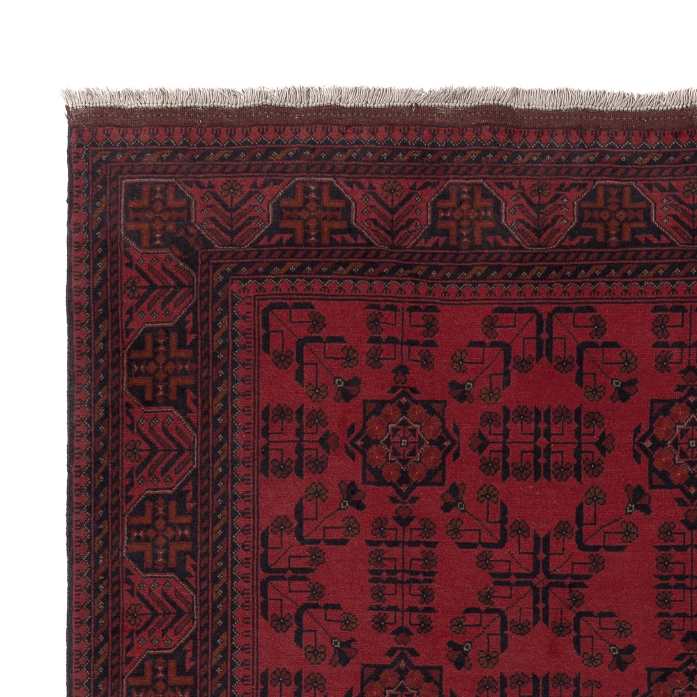 Afghan Teppich - Kunduz - 284 x 200 cm - rot