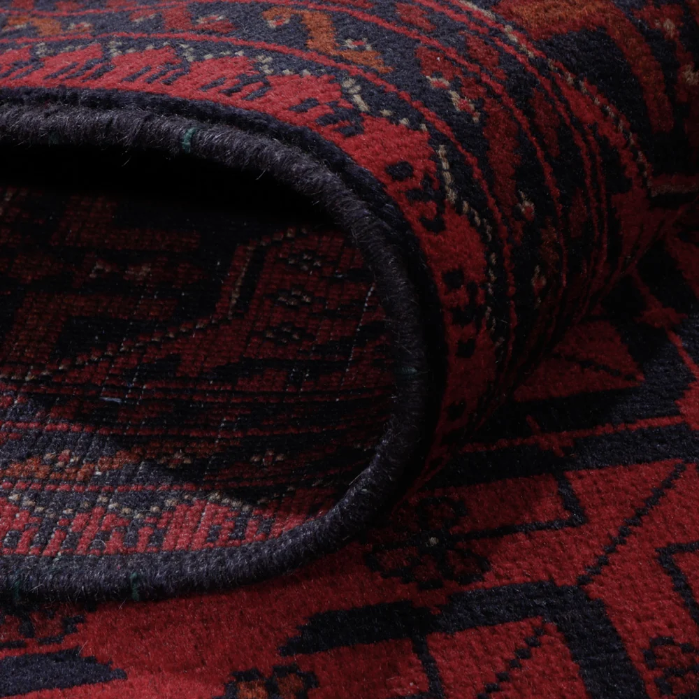 Afghan Teppich - Kunduz - 284 x 200 cm - rot