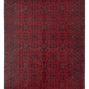 Afghan Teppich - Kunduz - 292 x 187 cm - rot
