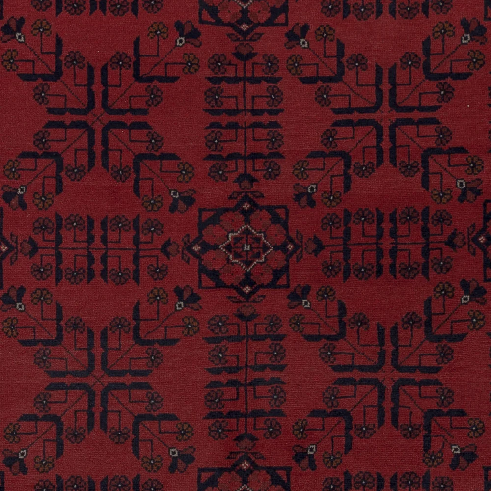 Afghan Teppich - Kunduz - 292 x 202 cm - rot