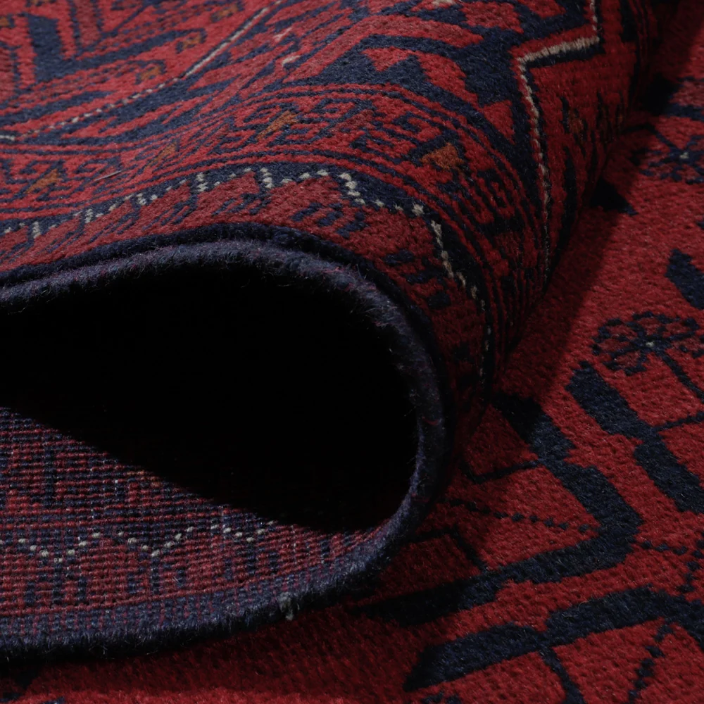 Afghan Teppich - Kunduz - 292 x 202 cm - rot