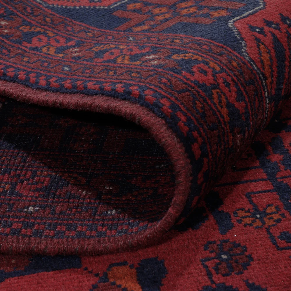 Afghan Teppich - Kunduz - 294 x 207 cm - rot