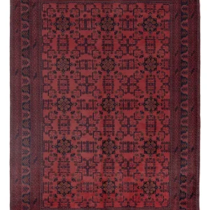 Afghan Teppich - Kunduz - 296 x 206 cm - rot