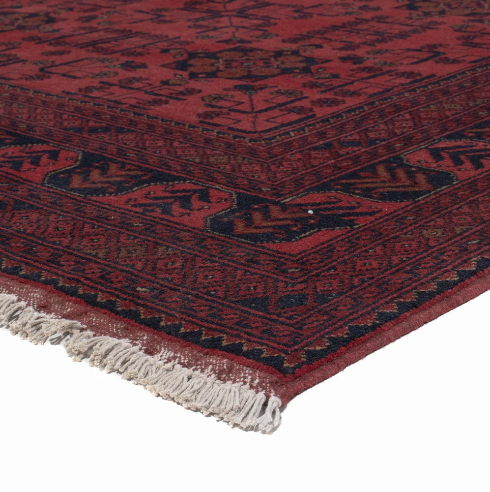 Afghan Teppich - Kunduz - 296 x 206 cm - rot