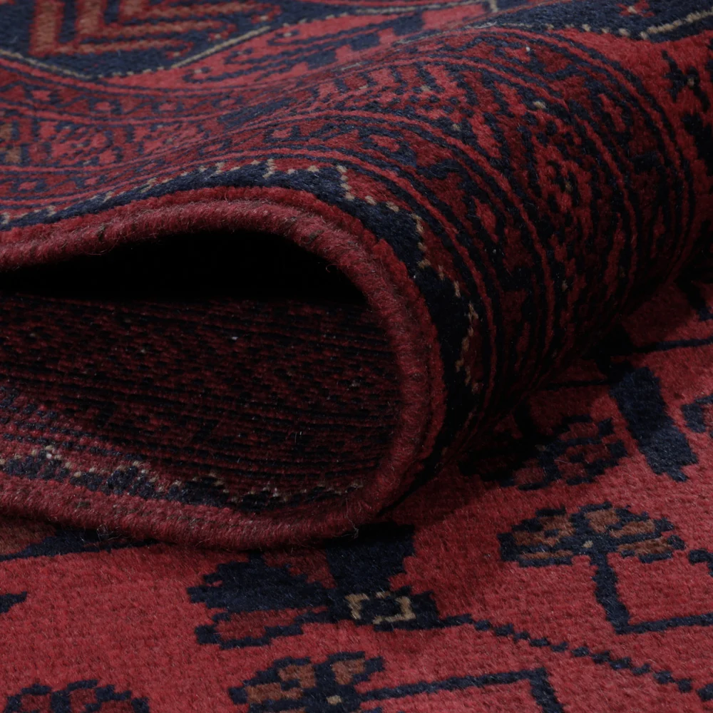 Afghan Teppich - Kunduz - 296 x 206 cm - rot