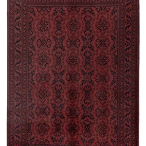 Afghan Teppich - Kunduz - 303 x 205 cm - rot