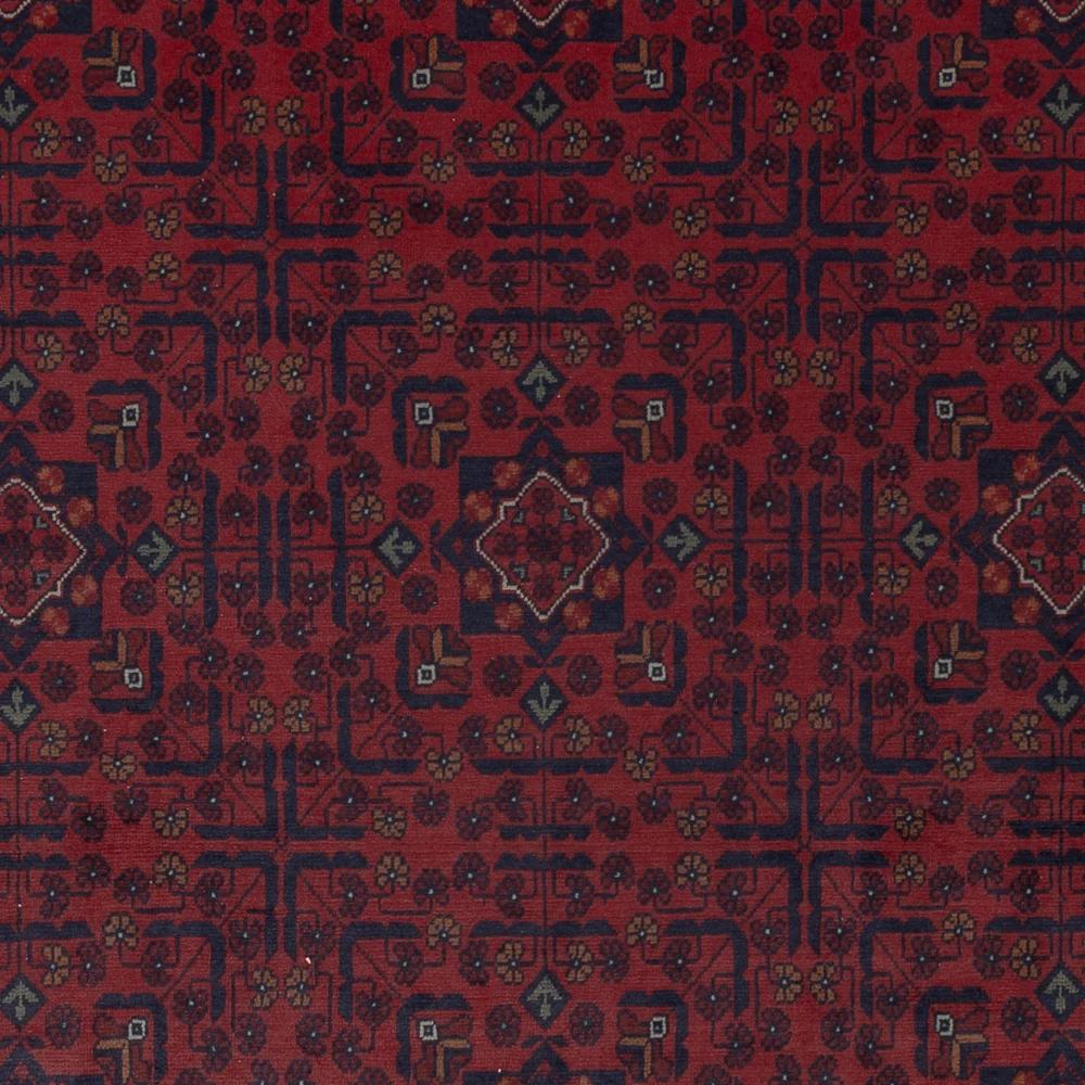 Afghan Teppich - Kunduz - 304 x 198 cm - rot