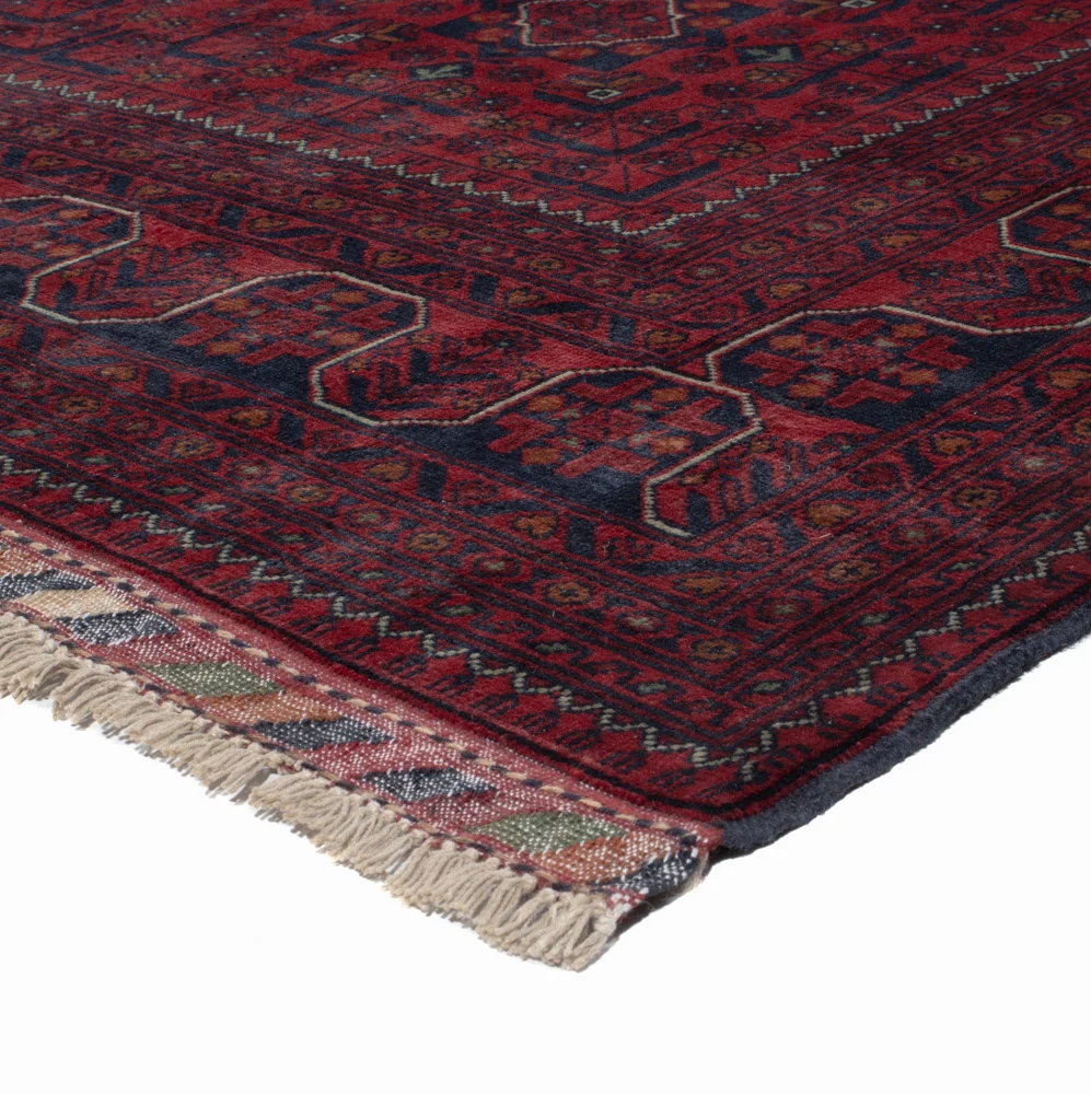 Afghan Teppich - Kunduz - 304 x 198 cm - rot