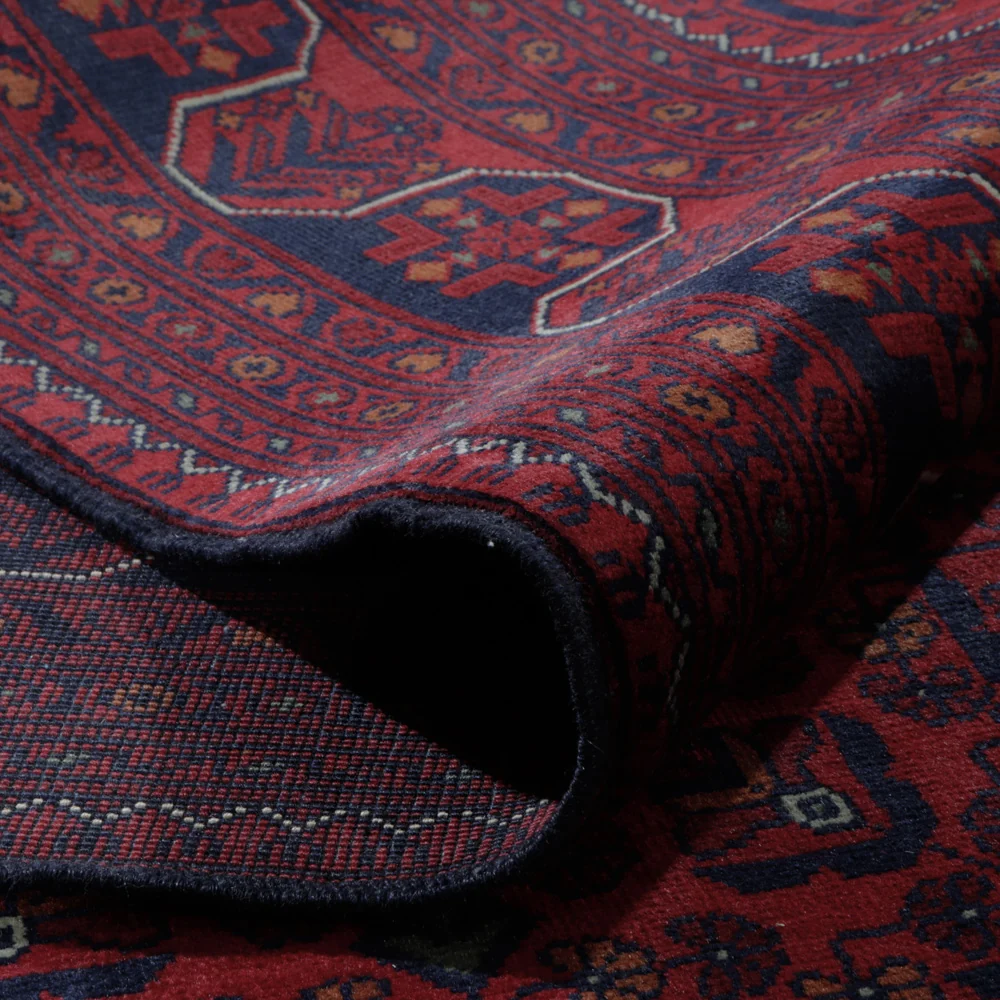 Afghan Teppich - Kunduz - 304 x 198 cm - rot