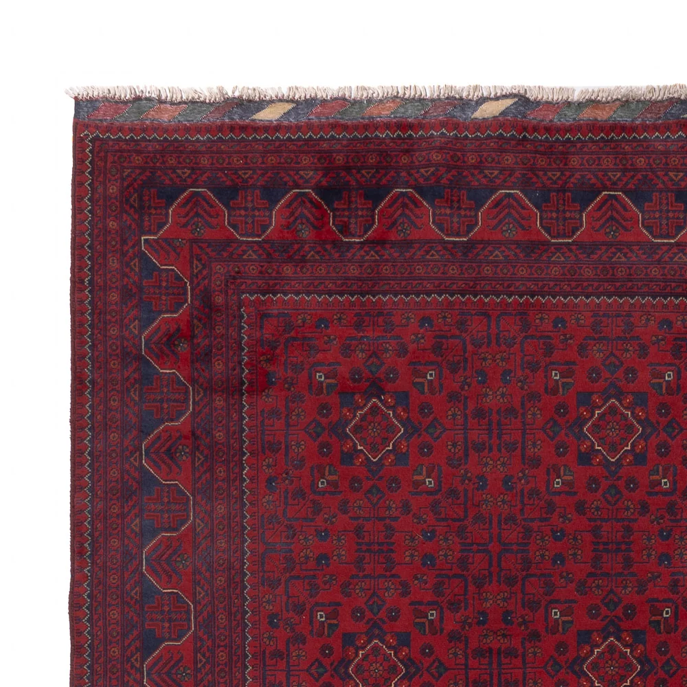 Afghan Teppich - Kunduz - 337 x 250 cm - rot