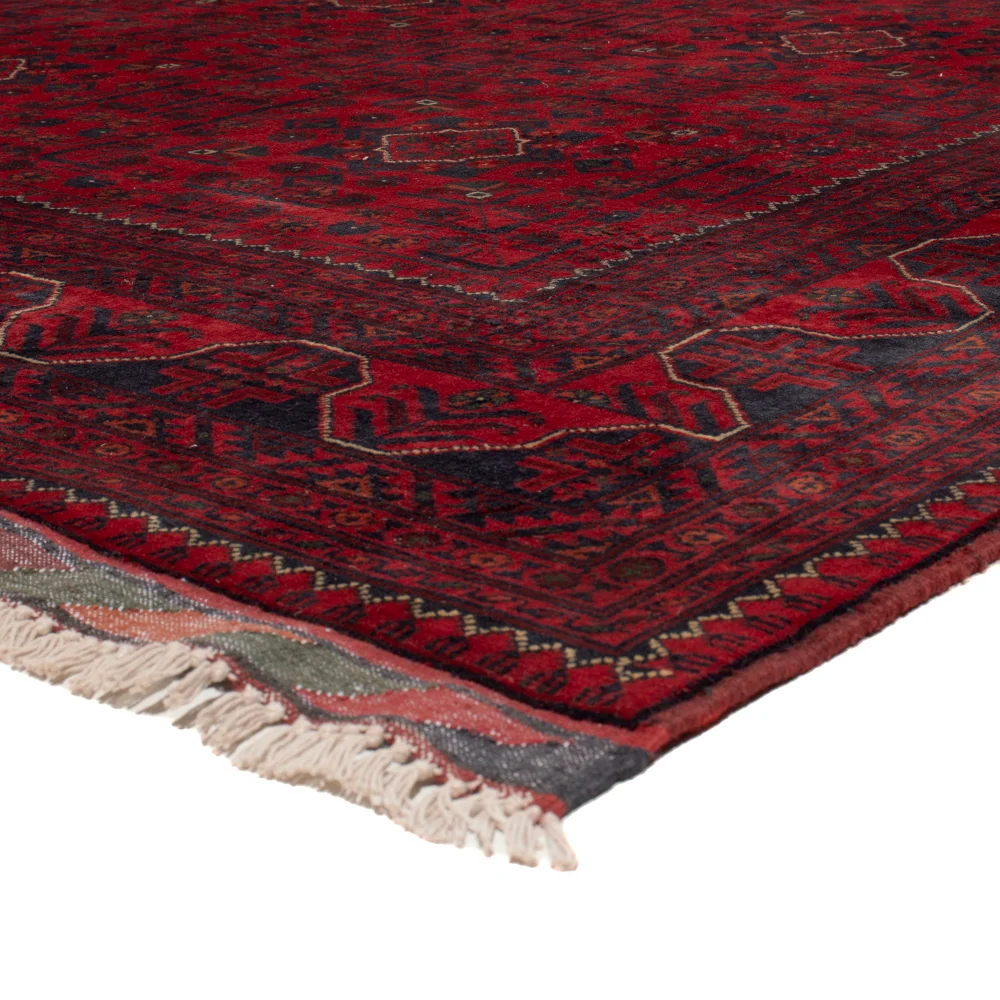 Afghan Teppich - Kunduz - 337 x 250 cm - rot