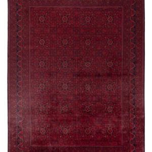 Afghan Teppich - Kunduz - 342 x 250 cm - rot