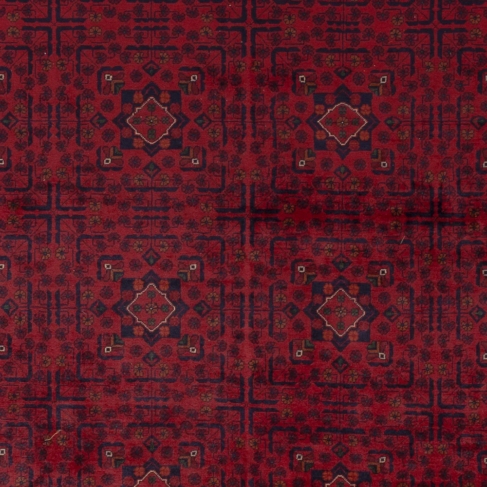 Afghan Teppich - Kunduz - 342 x 250 cm - rot