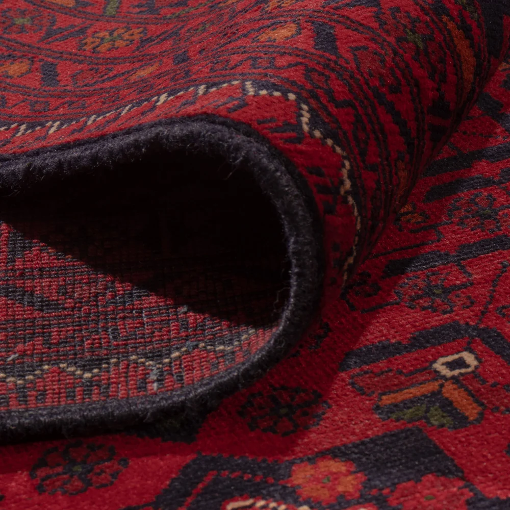 Afghan Teppich - Kunduz - 342 x 250 cm - rot