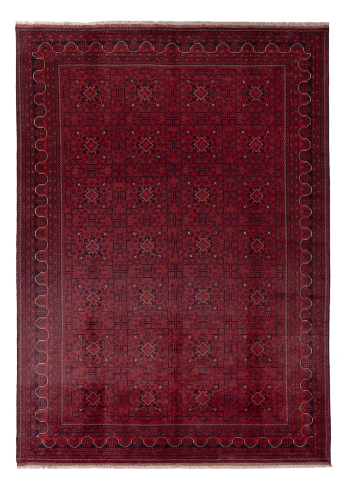 Afghan Teppich - Kunduz - 345 x 244 cm - rot