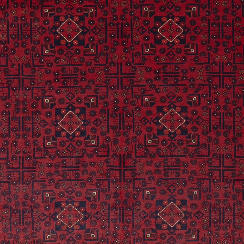 Afghan Teppich - Kunduz - 345 x 244 cm - rot