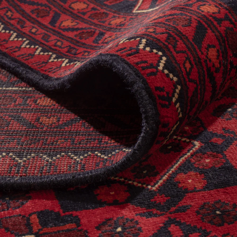 Afghan Teppich - Kunduz - 345 x 244 cm - rot