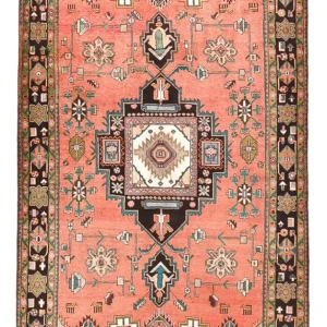 Afghan Teppich - Kunduz - 350 x 200 cm - hellrot