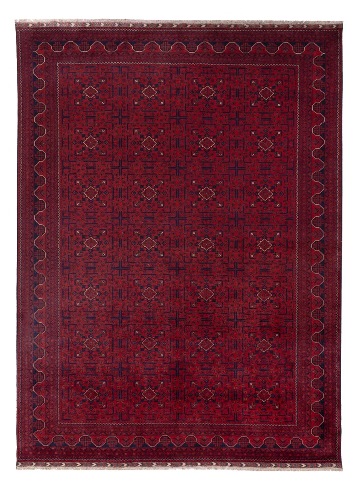 Afghan Teppich - Kunduz - 350 x 249 cm - rot