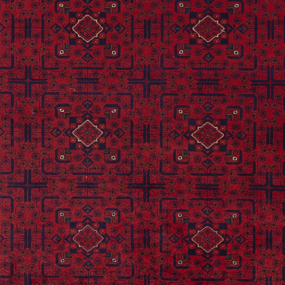 Afghan Teppich - Kunduz - 350 x 249 cm - rot