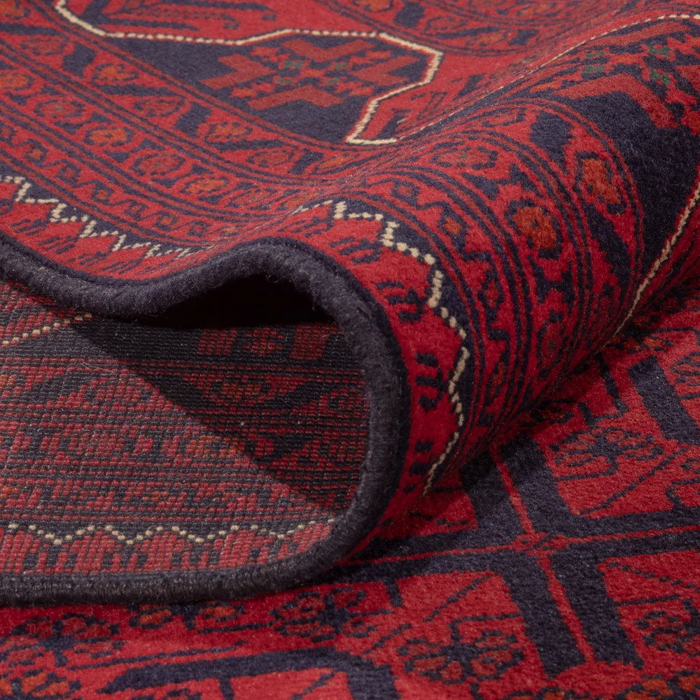 Afghan Teppich - Kunduz - 350 x 249 cm - rot