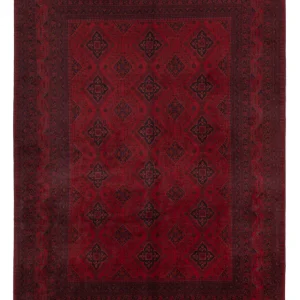 Afghan Teppich - Kunduz - 350 x 253 cm - rot