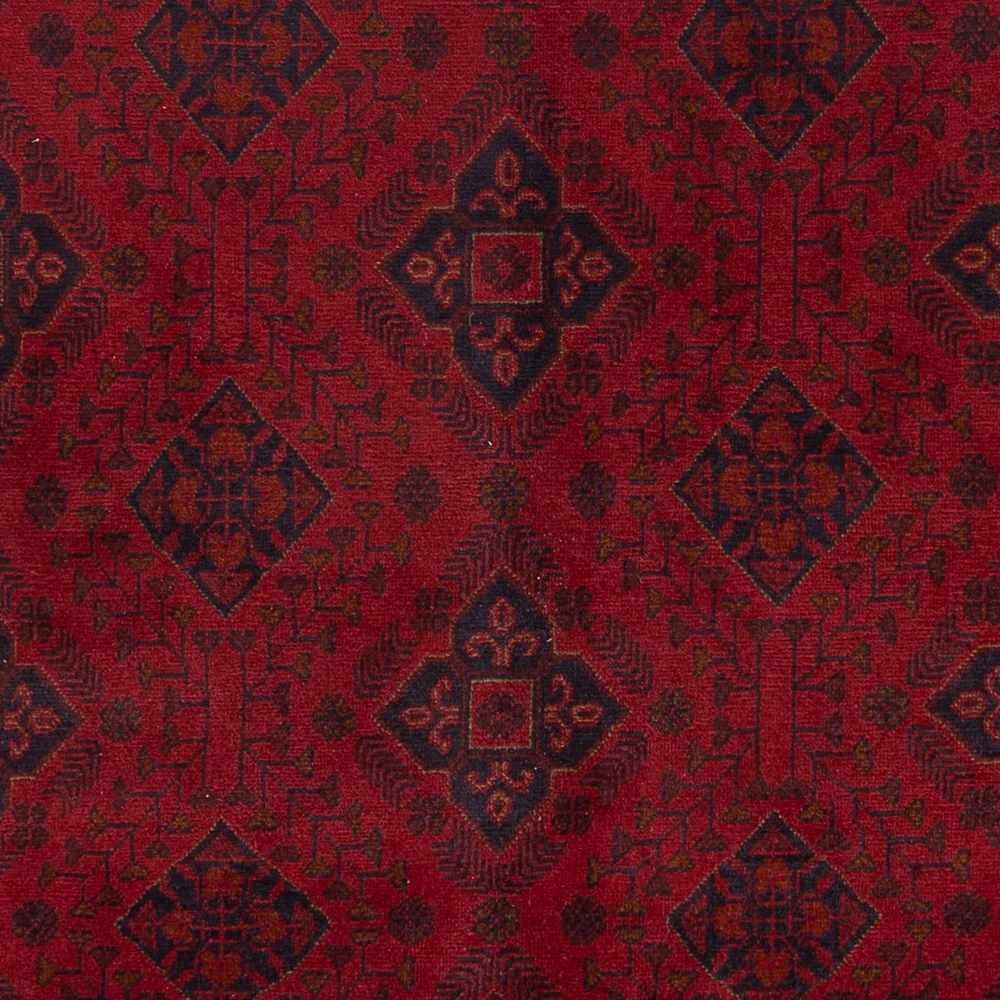 Afghan Teppich - Kunduz - 350 x 253 cm - rot