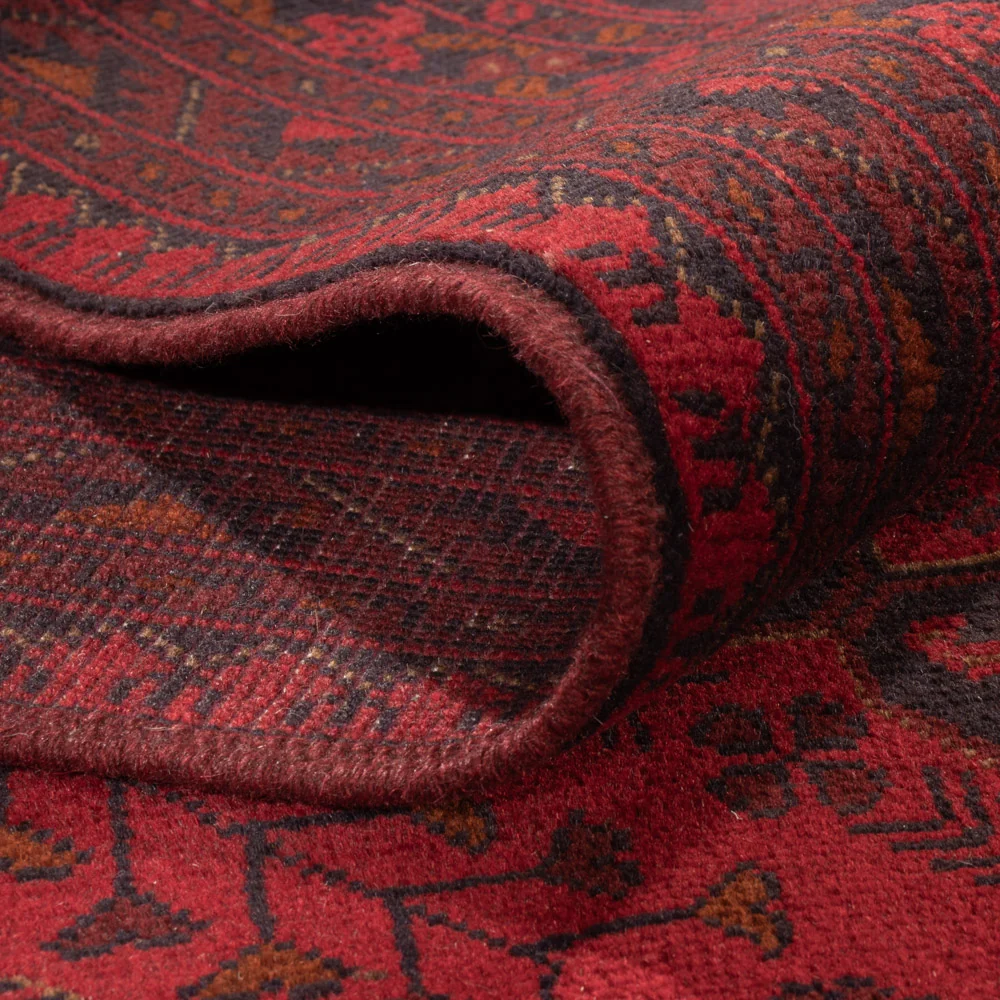 Afghan Teppich - Kunduz - 350 x 253 cm - rot
