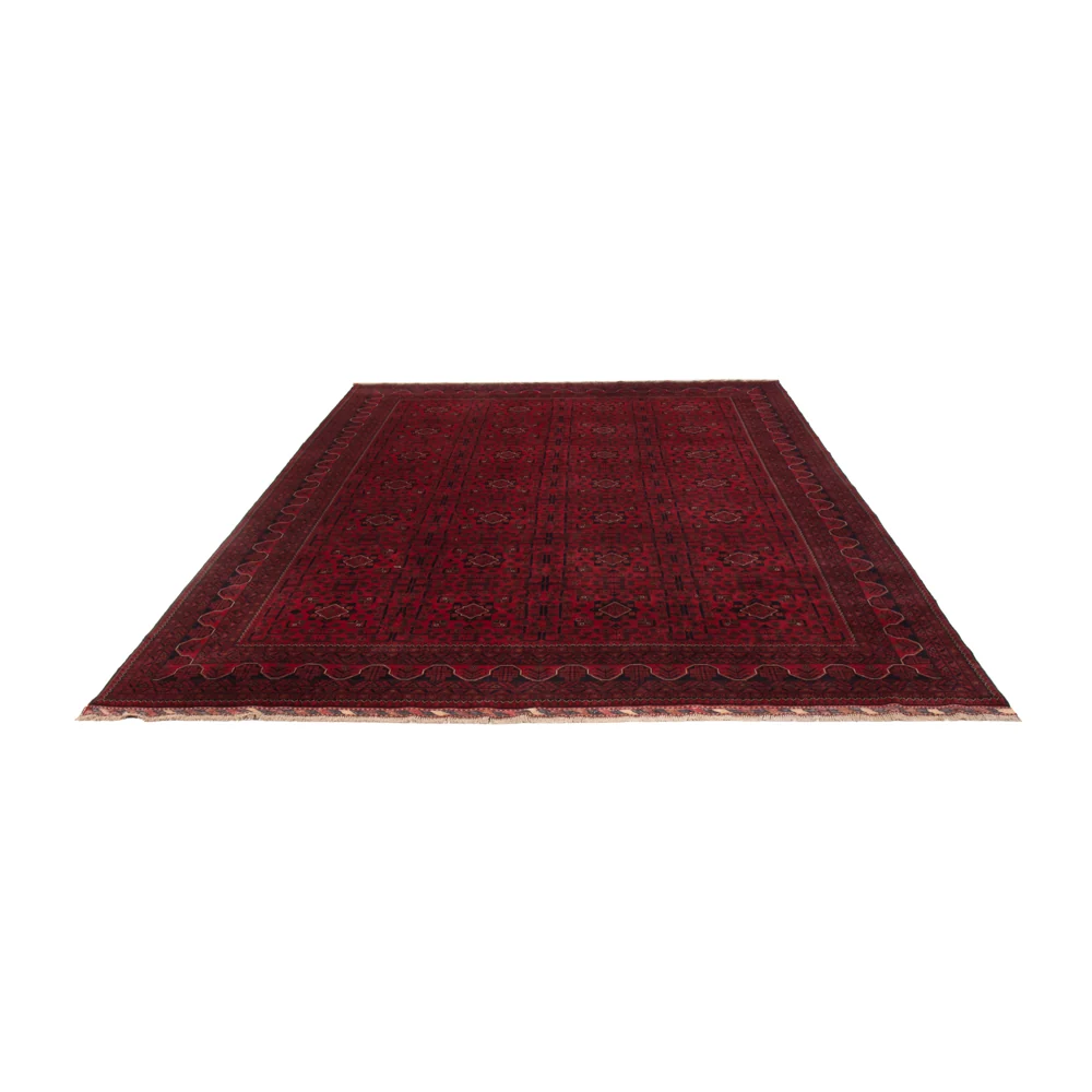 Afghan Teppich - Kunduz - 357 x 248 cm - rot