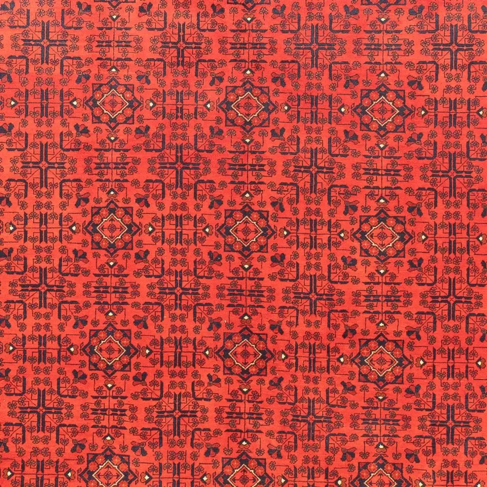 Afghan Teppich - Kunduz - 393 x 300 cm - rot