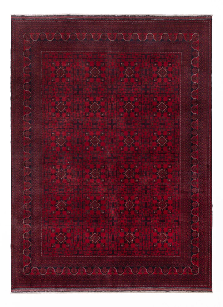 Afghan Teppich - Kunduz - Royal - 346 x 250 cm - rot