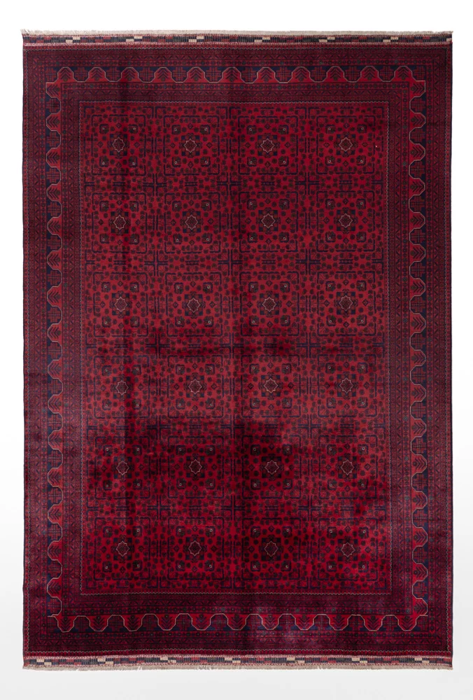 Afghan Teppich - Kunduz - Royal - 351 x 246 cm - rot